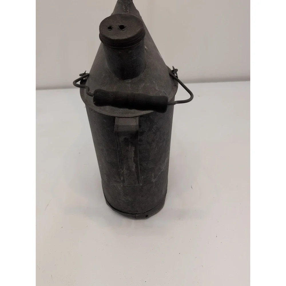 Vintage Antique Unbranded Long Stem Water Watering Oil Can